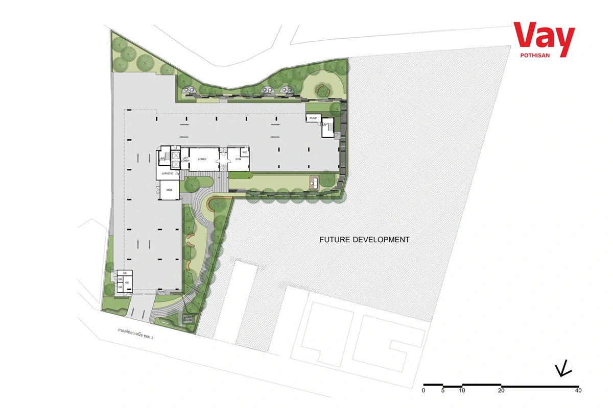 Site plan Vay Pothisan