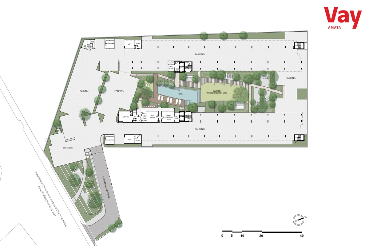 Site plan Vay Amata