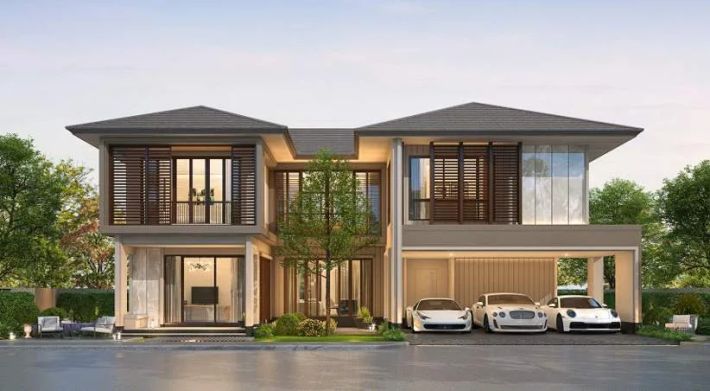 CARUNDA, 300 м²: три машиноместа под навесом