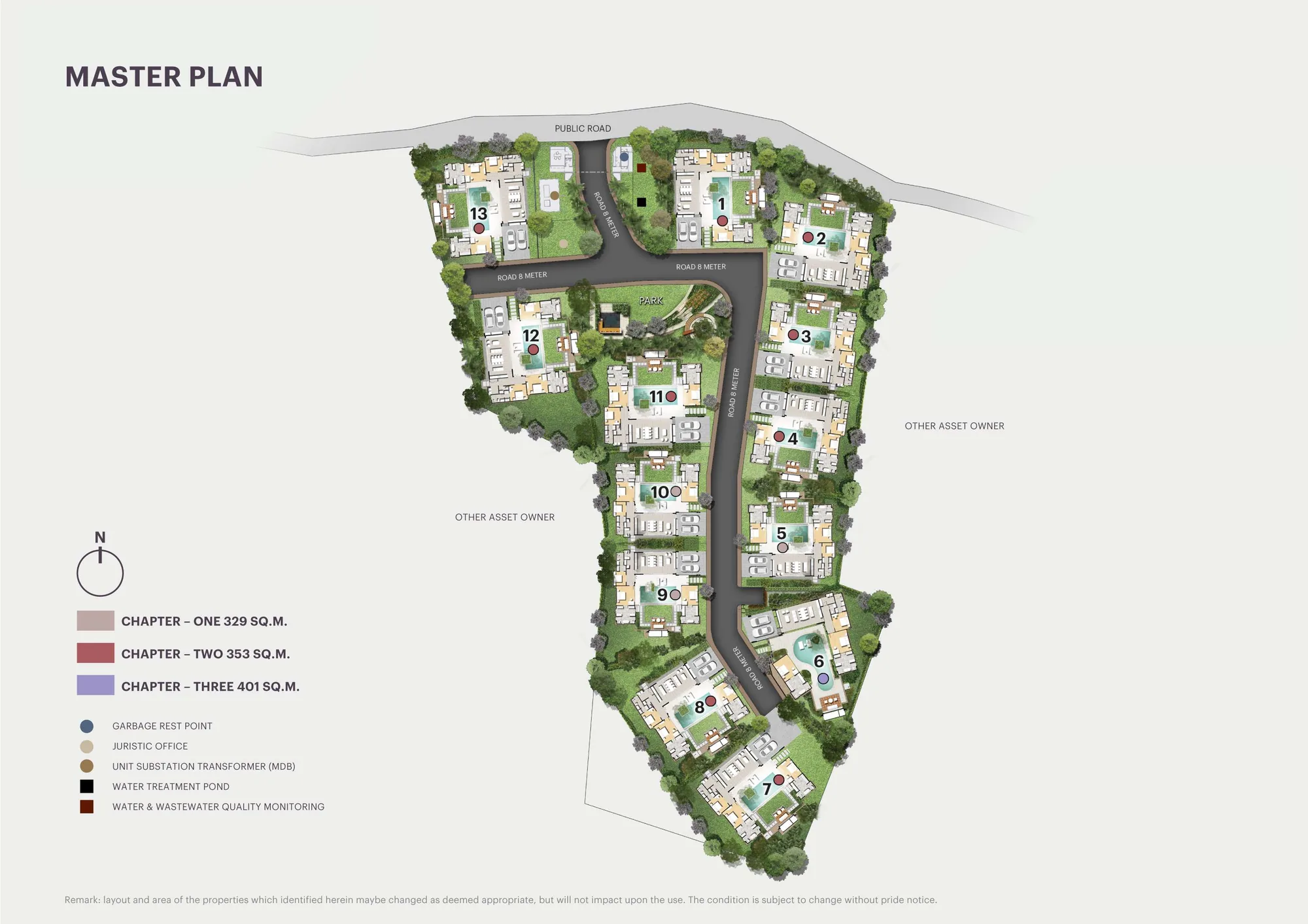 Site plan The Tales Story One - Bangjo Phuket