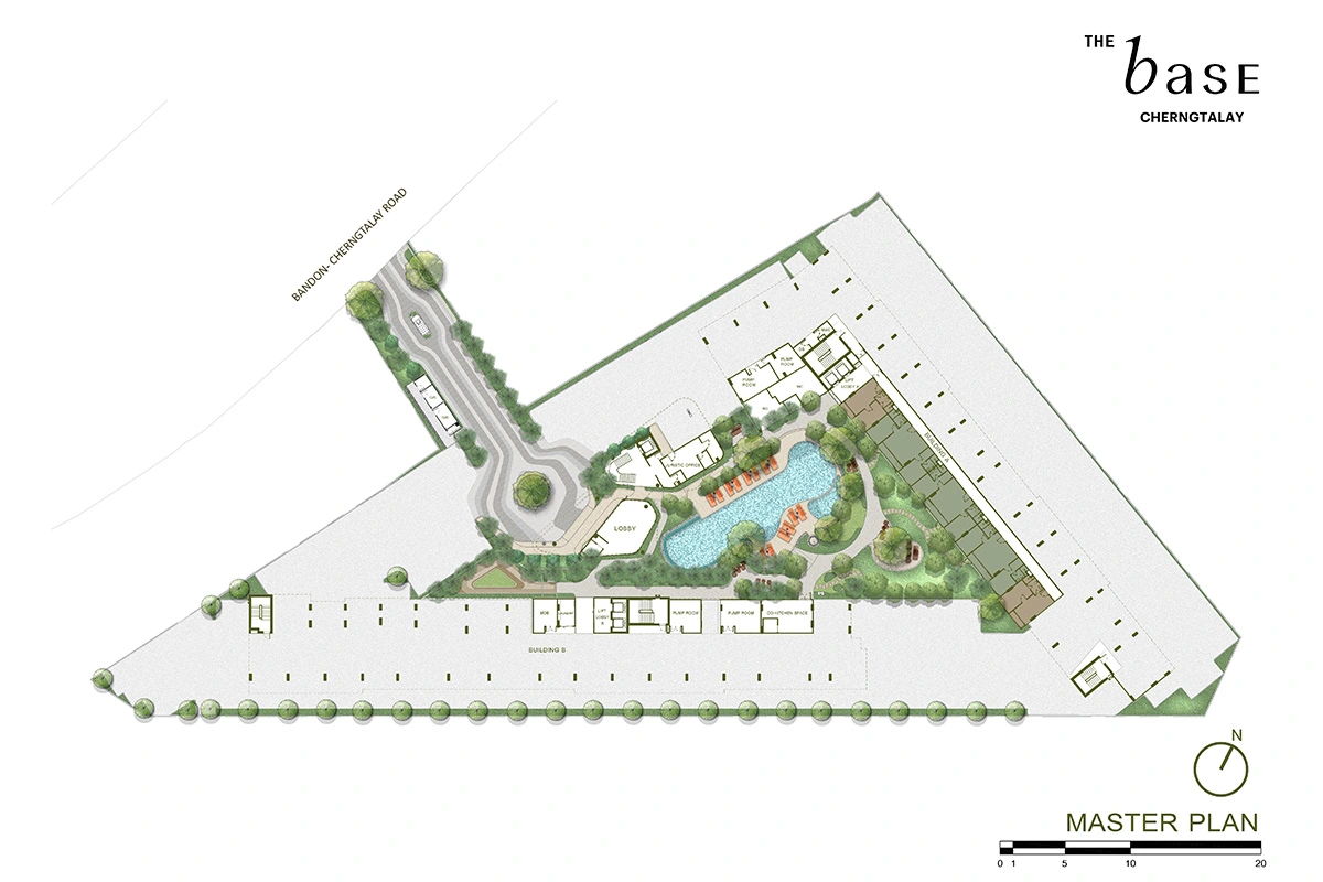Site plan THE BASE Cherngtalay Phuket